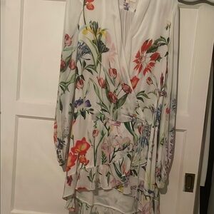 Floral Wrap Dress